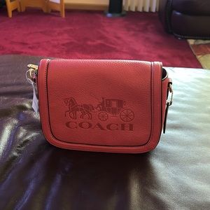 Horse carriage saddle bag